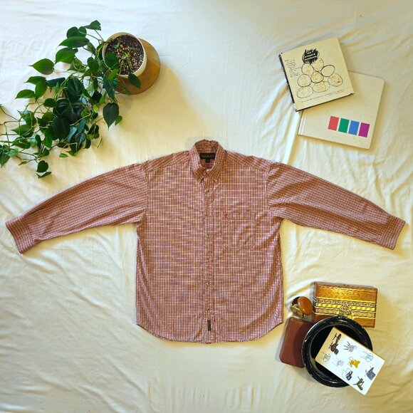 Timberland Gingham/Plaid Button-Down - Picture 1 of 6